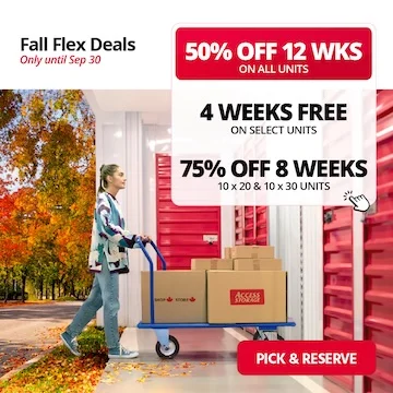 Access Storage - Whitby Promotion