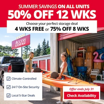 Access Storage - Whitby Promotion
