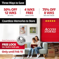 Access Storage - Whitby Promotion